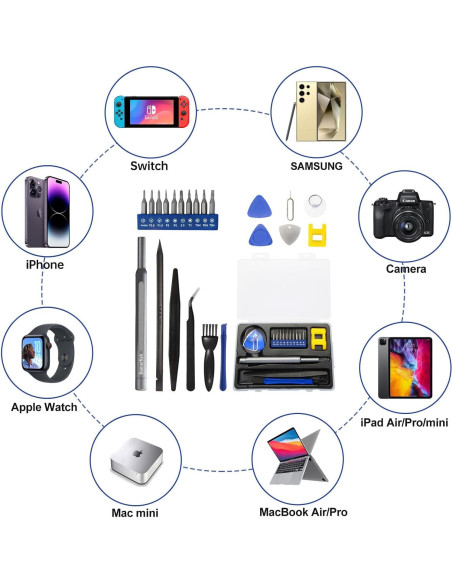 Juego de Destornilladores de Precisión 22 en 1 Bamerfish