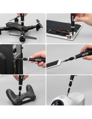 Juego de Destornilladores de Precisión STREBITO 153 en 1