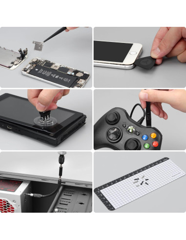 Juego de Destornilladores de Precisión STREBITO 153 en 1