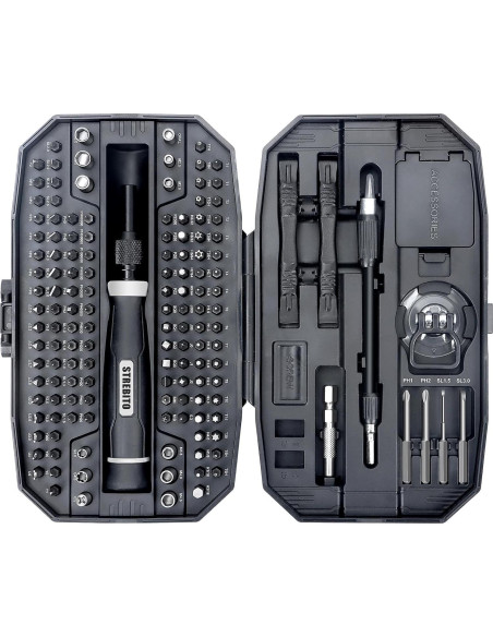 Juego de Destornilladores de Precisión STREBITO 153 en 1