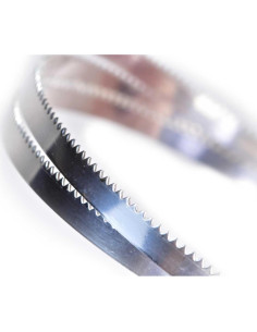 Tira de Bezel Serrado uGems de Plata Esterlina 18" 3.5mm 2