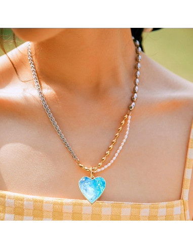 Abalorios de Bezel Abierto Hmjpng - 20pcs Corazón y Flor