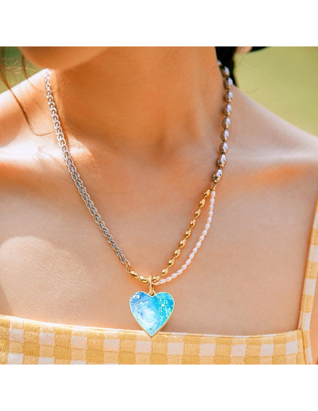 Abalorios de Bezel Abierto Hmjpng - 20pcs Corazón y Flor