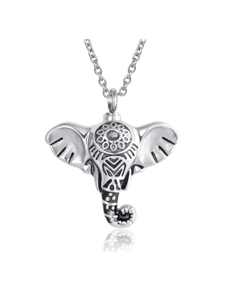 Collar de urna de cremación girasol LuxglitterLin para cenizas