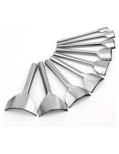 Juego de Perforadores de Cuero Yizzvb 9 Tamaños 10-50mm