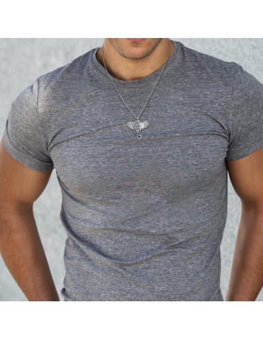 Collar de urna de cremación girasol LuxglitterLin para cenizas