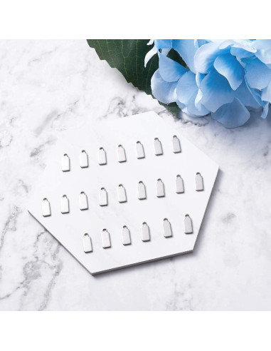 Encantos Colgantes de Acero Inoxidable Beadthoven 100 Piezas