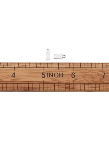 Encantos Colgantes de Acero Inoxidable Beadthoven 100 Piezas