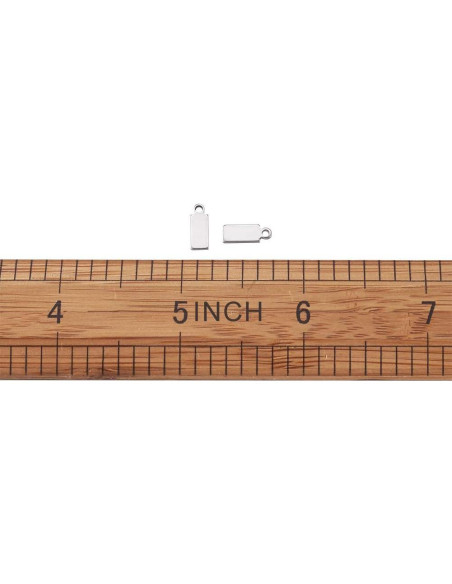 Encantos Colgantes de Acero Inoxidable Beadthoven 100 Piezas