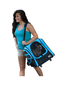 Mochila Rodante Pet Gear I-GO2 Cielo 5 en 1 para Mascotas 2