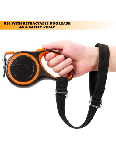 Correa de Seguridad para Silla de Paseo Bebé y Perro - Negro