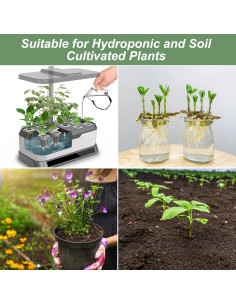 Fertilizante Hidropónico A&B Tigvio 800ml para Plantas 2