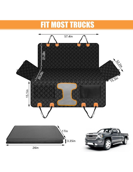 Extensor de Asiento Trasero para Perros SerPro Dogseat-03 Grande