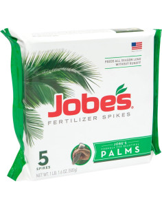 Picos de Fertilizante Jobe's 10-5-10 para Palmeras - 5 Unidades 2