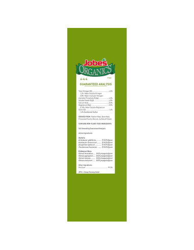 Fertilizante Granular Orgánico Jobe's 1.81 kg NPK 4-4-4