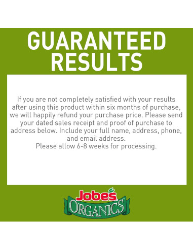 Fertilizante Granular Orgánico Jobe's 1.81 kg NPK 4-4-4