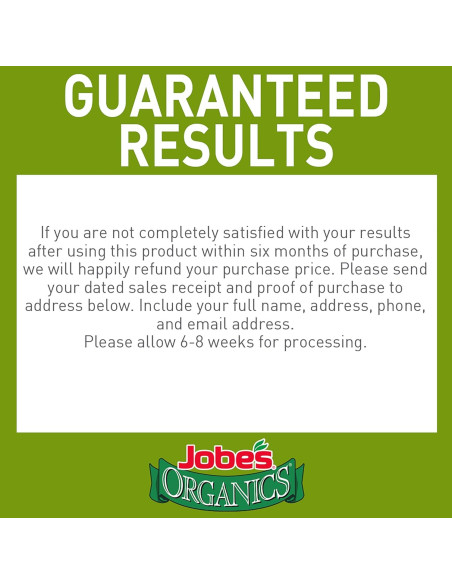 Fertilizante Granular Orgánico Jobe's 1.81 kg NPK 4-4-4