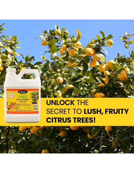 Fertilizante Líquido Concentrado EZ-gro para Árboles Cítricos 946 mL