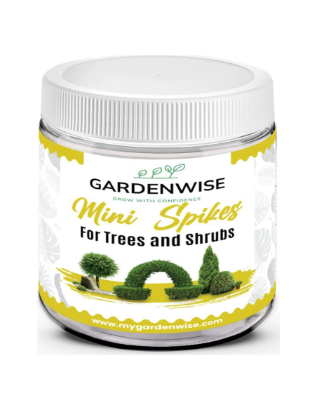 Mini Picos de Fertilizante GardenWise - 11 Tabletas, 18-24 Meses