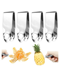 4 Piezas Herramienta de Remoción de Tallo de Fresa ZOBKGF