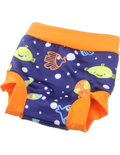 Pañales de Natación Leideur para Niños 2-3 Años Azul 2
