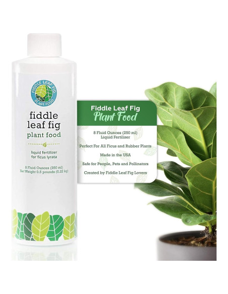 Fertilizante Líquido Fiddle Leaf Fig 226.8ml - Sin Urea NPK 3-1-2