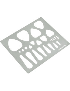 Plantilla de Metal para Joyería DIY Aleks Melnyk 204x185mm 2