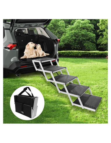 Escalera Plegable para Perros PENSUN Antideslizante 113.4kg