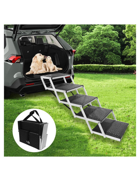 Escalera Plegable para Perros PENSUN Antideslizante 113.4kg