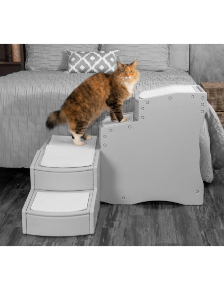 Escalera para Mascotas Pet Gear Easy Step Ajustable 34kg