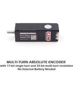 Motor Paso a Paso NEMA 8 UIROBOT con Encoder Absoluto 3000RPM 2