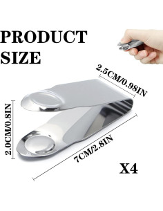 4 Piezas Herramienta de Remoción de Tallo de Fresa ZOBKGF 2