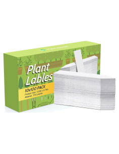 Etiquetas Plásticas Impermeables Kensizer 1000 Pcs 10x2 cm