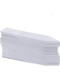 Etiquetas de Plantas KINGLAKE 1000 Pcs Blancas 10x2 cm 2