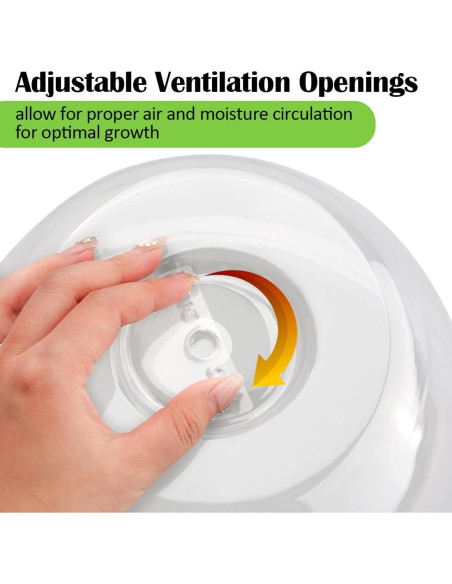 Cloche de Jardín RooTrimmer 5-Pack 25.4 cm D x 17 cm H