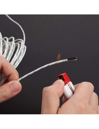 5 Sensores de Sonda Termopar Tipo K Weewooday 3m -50 a 400C