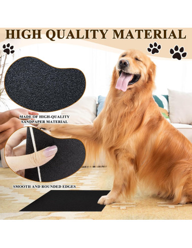 9 Piezas Lima de Uñas Autoadhesiva para Perros Niuohoy