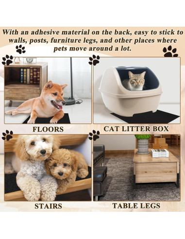 9 Piezas Lima de Uñas Autoadhesiva para Perros Niuohoy