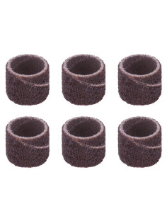 Bandas de Lijado Dremel 408 Grano 60 12.7 mm Paquete de 6
