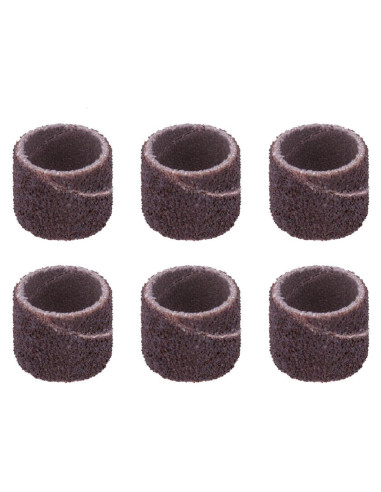 Bandas de Lijado Dremel 408 Grano 60 12.7 mm Paquete de 6