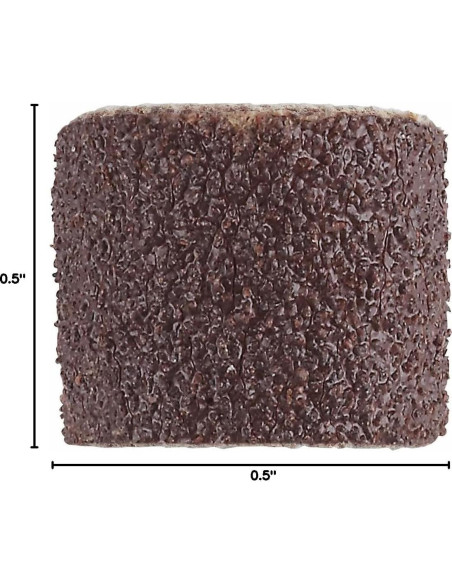 Bandas de Lijado Dremel 408 Grano 60 12.7 mm Paquete de 6