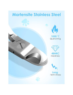 Cortauñas para Perros Gobeigo de Acero Inoxidable 12.7cm 2