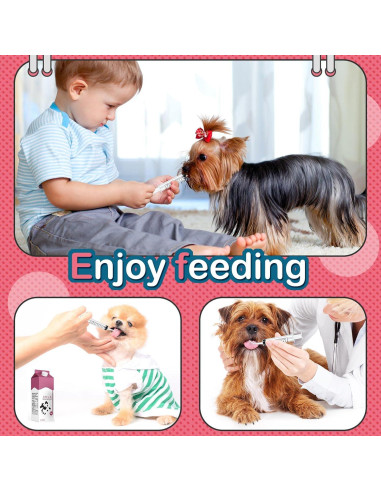 12 Jeringas de Alimentación para Mascotas BBTO 12 ml