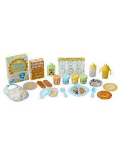 Set de Juego de Comida para Muñecas Melissa & Doug 24 Piezas