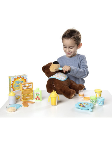 Set de Juego de Comida para Muñecas Melissa & Doug 24 Piezas