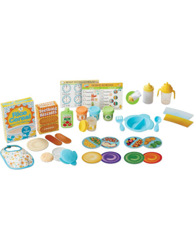 Set de Juego de Comida para Muñecas Melissa & Doug 24 Piezas