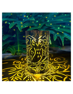 Linterna Solar Impermeable Benno HXV-03 Diseño Retro Búho