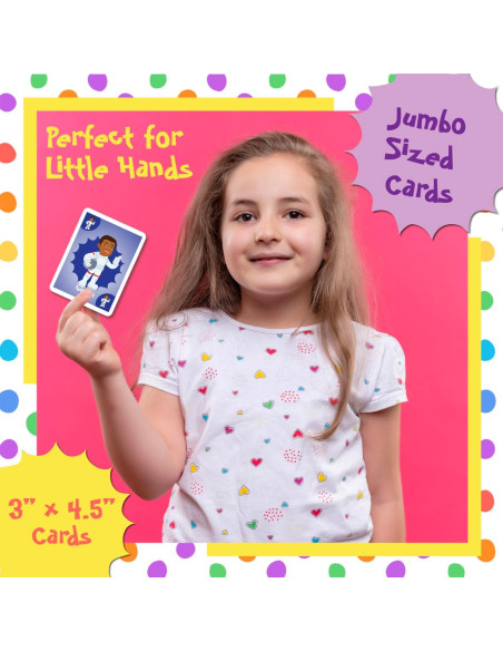 Juego de Cartas Old Maid Jumbo University Games - Para Niños 4+