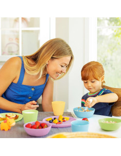 Set de Comedor Munchkin 16 Piezas para Niños - Platos, Cuencos y Utensilios 2
