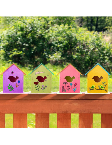 Paquete de 12 Kits de Manualidades para Pájaro DIY Affrolling